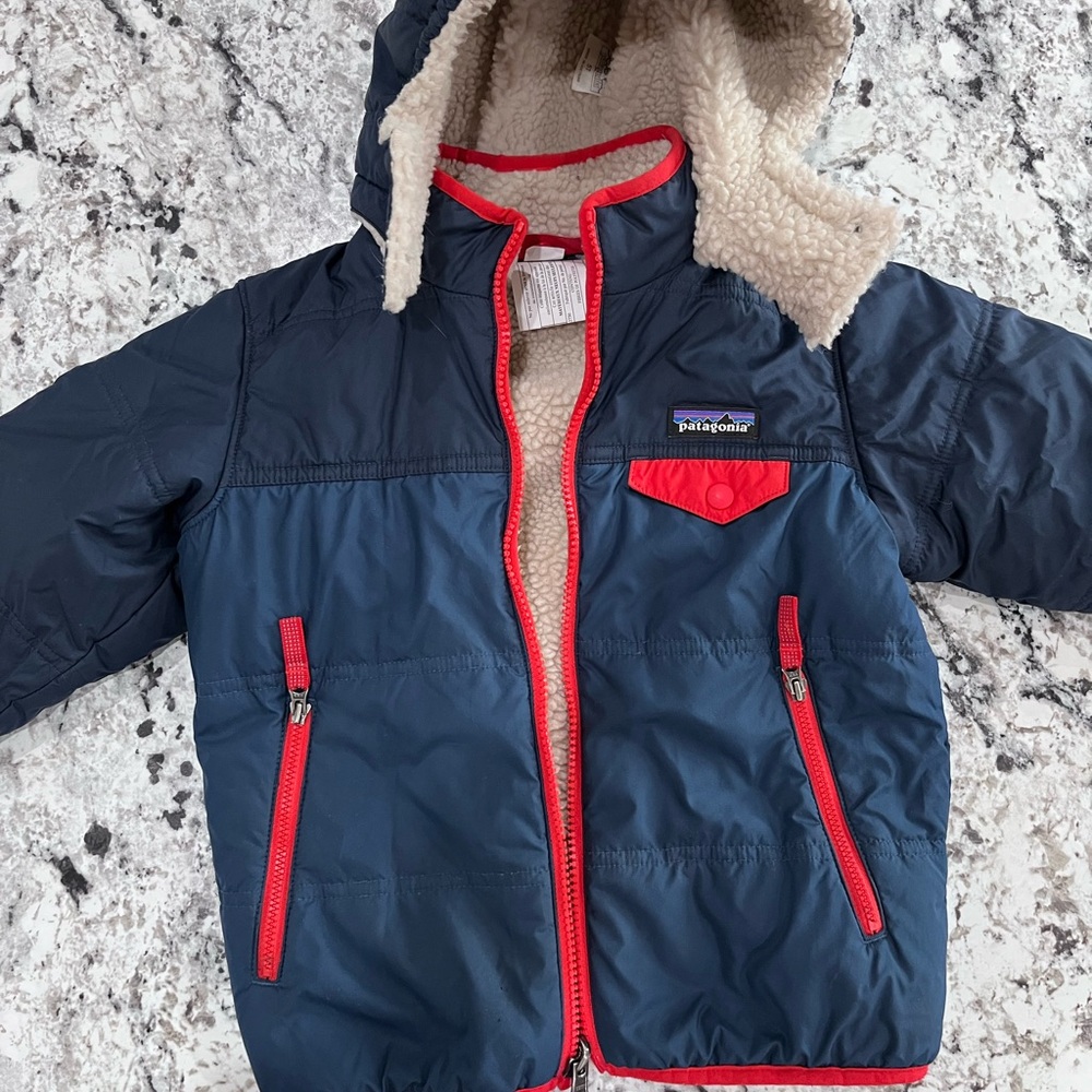 Patagonia 5T Winter Coat-Reversible